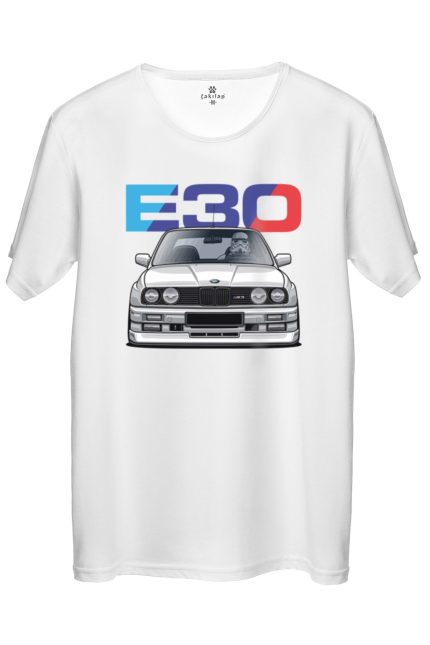 Bmw E30 Baskılı Regular Tişört