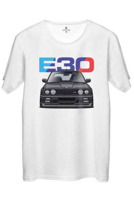 Bmw E30 Baskılı Regular Tişört