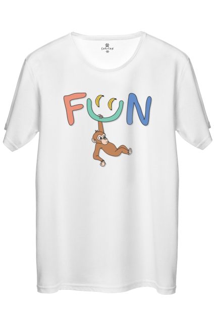 Fun Baskılı Regular Tişört