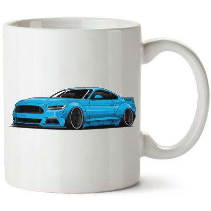Ford Mustang Baskılı Porselen Kupa Bardak
