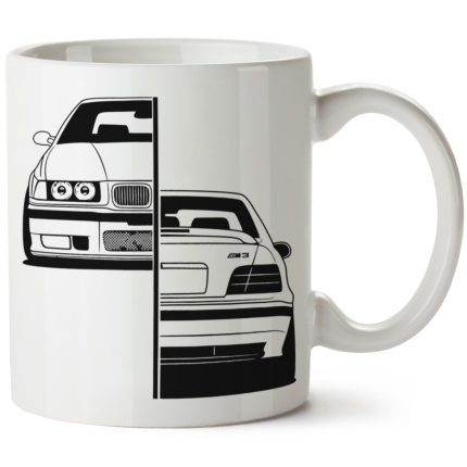 Bmw E36 Baskılı Porselen Kupa Bardak