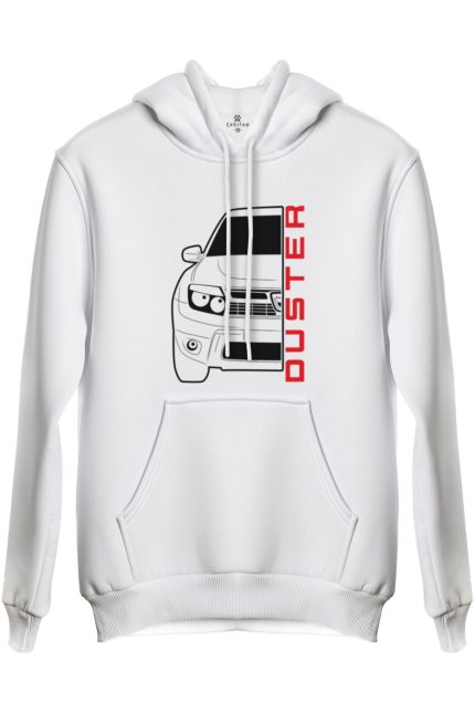 Dacia Duster Baskılı Regular Kapüşonlu Sweat (Hoodie)