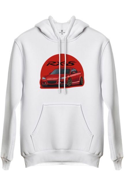 Mazda Rx8 Baskılı RegularKapüşonlu Sweat (Hoodie)
