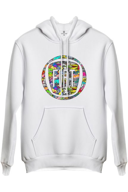 Fiat Logo Baskılı Regular Kapüşonlu Sweat (Hoodie)