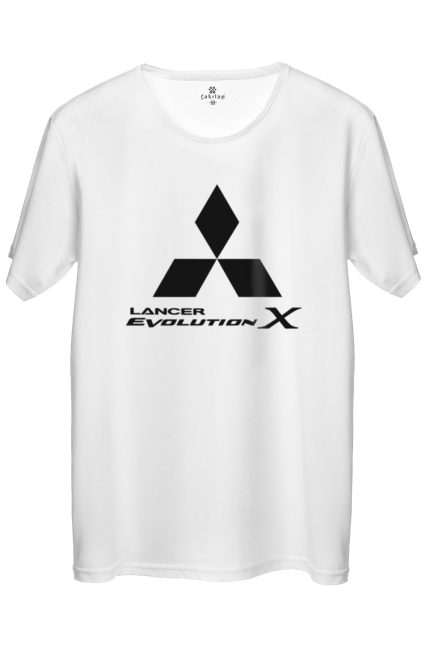 Mitsubishi Logo Baskılı Regular Tişört