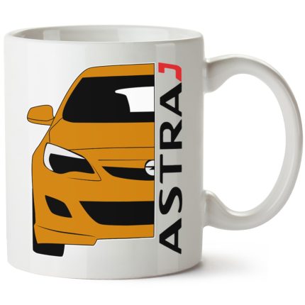 Opel Astra J Baskılı Porselen Kupa Bardak