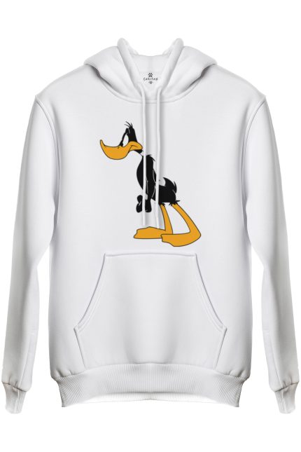 Daffy Duck Baskılı Regular Kapüşonlu Sweat (Hoodie)