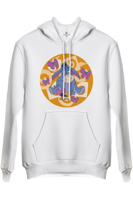 Eeyore Baskılı Regular Kapüşonlu Sweat (Hoodie)