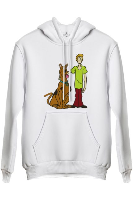 Scooby Doo Baskılı Regular Kapüşonlu Sweat (Hoodie)