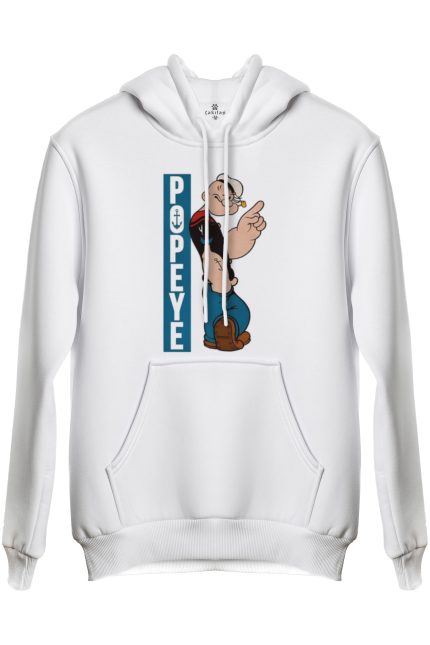 Temel Reis Baskılı Regular Kapüşonlu Sweat (Hoodie)