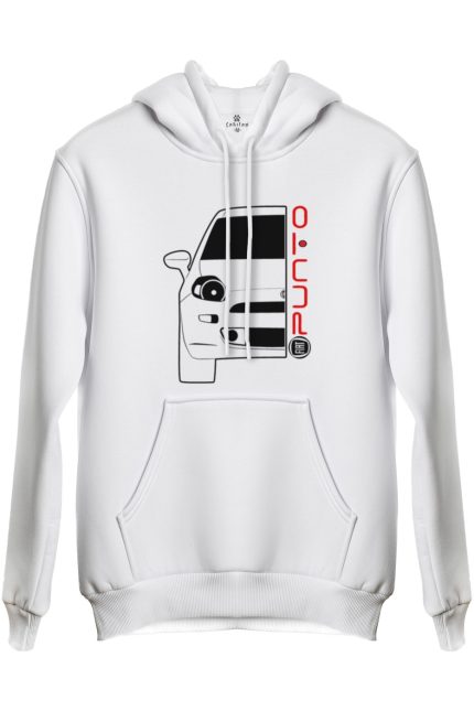 Fiat Punto Baskılı Regular Kapüşonlu Sweat (Hoodie)