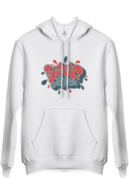 Tokyo Japan Baskılı Regular Kapüşonlu Sweat (Hoodie)